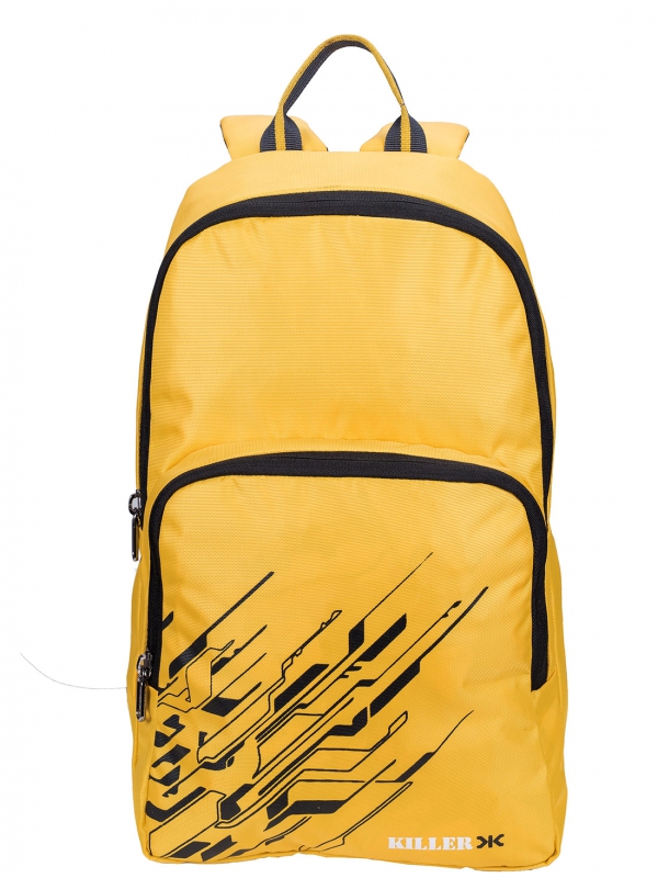 yellow daypack